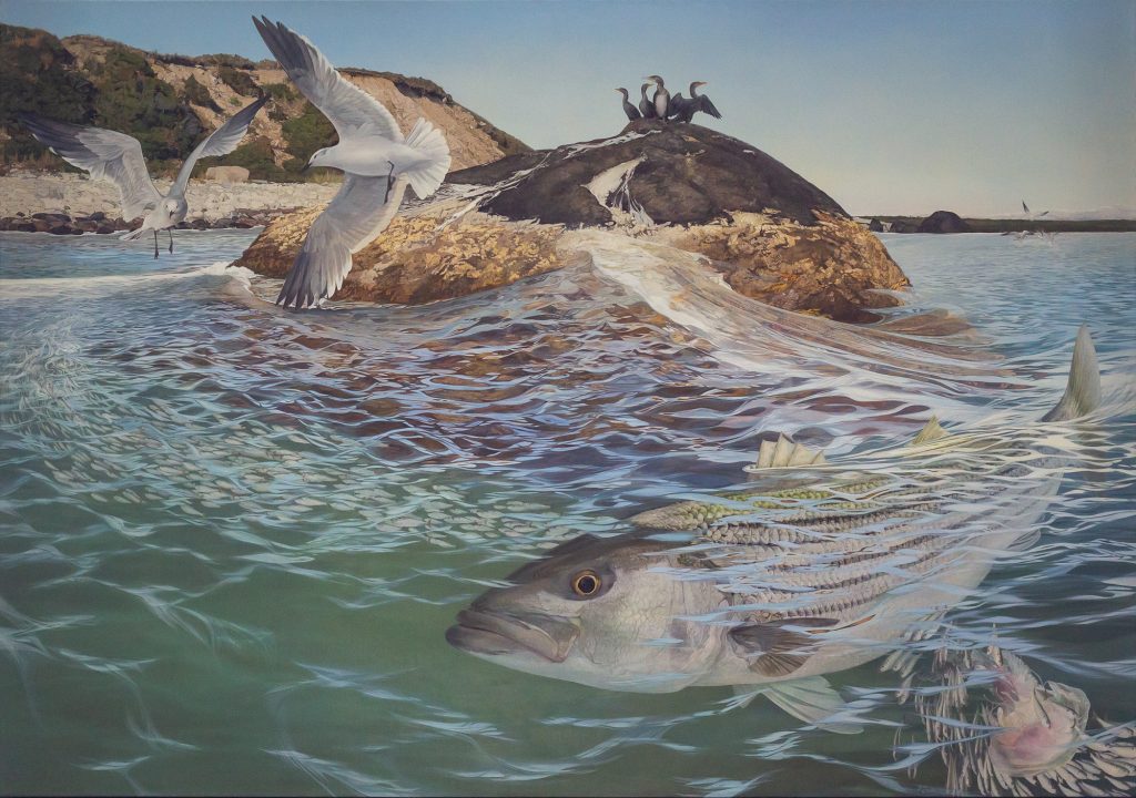 Evolution oil painting by Andrew Moore